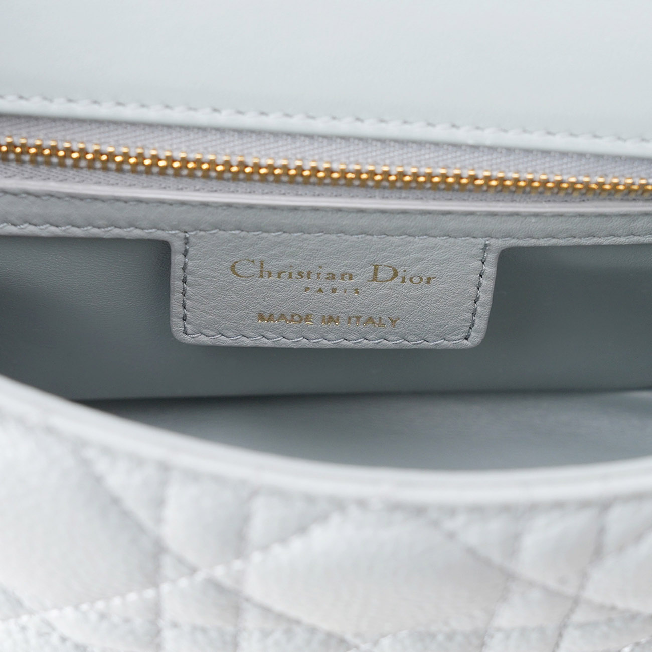 CHRISTIAN DIOR(USED)디올 카로 스몰 스톤 그레이